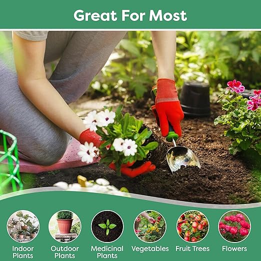 20-20-20 Water-Soluble Fertilizer – Powder for Liquid Plant Food for Indoor & Outdoor Plants, Orchids, Vegetables, Lawns, Flowers – 20 20 20 Fertilizer (20 QUARTS)