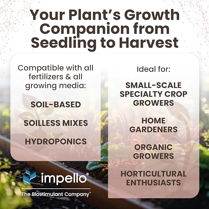 Tribus Organic Microbial Inoculant – Root Booster for Plants, Increases Plant Yield, Root Growth, Flower & Fruit Quality. Bloom Booster. Visible Root Growth in 24Hrs. Packaging May Vary. 33.8 oz