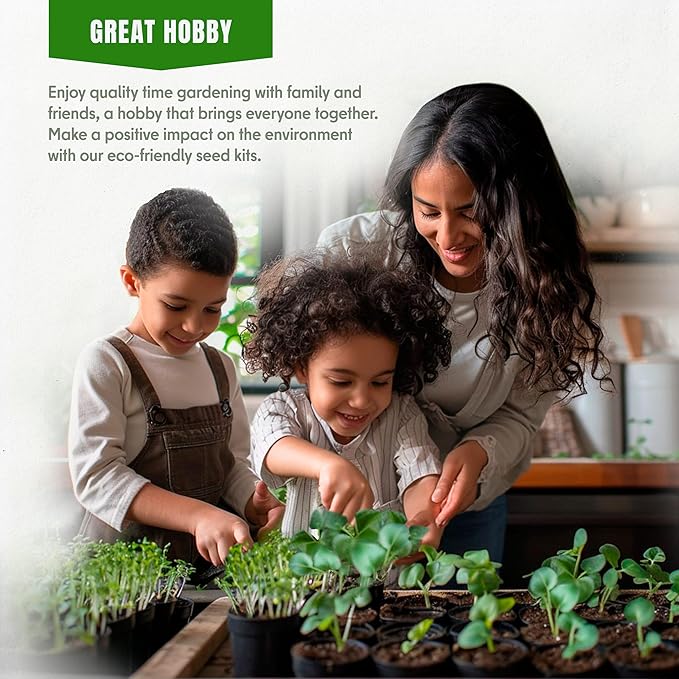 20 Vegetable Seeds For Planting Indoor Outdoor Variety Pack Home Garden Starter Kit Plant Marker 3900+ Non-GMO Heirloom Broccoli Cabbage Zucchini Cauliflower Pumpkin Celery Pea Cucumber Tomato Arugula