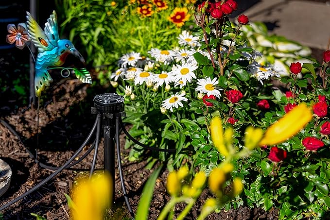 Rain Bird MANIFPRPS2 Drip Irrigation 9-Port Manifold, 25 PSI Pressure Regulating, Adjustable Flow and ON/Off (Pack of 3)