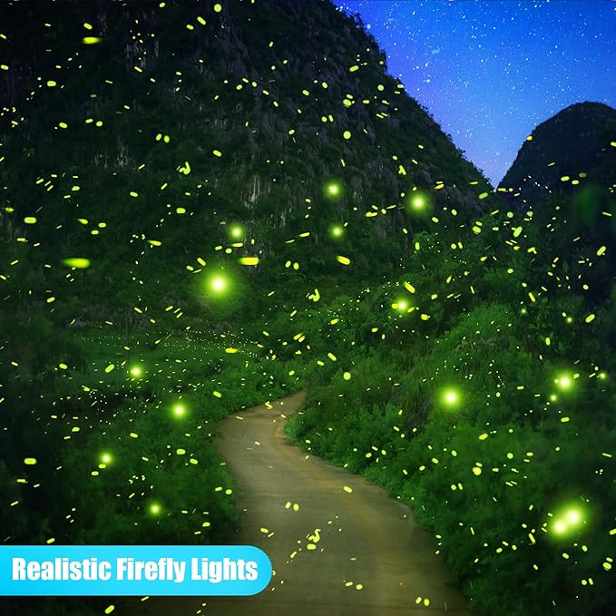 Laser Christmas Projector Lights, RGB 3 Colors Firefly & Stars Light Show, Outdoor Christmas Decorations for Yard/House/Garden/Party, Gift, Home Decor