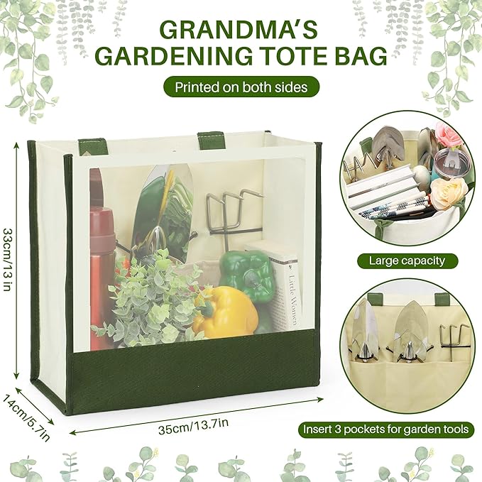 LEJIAJINW Gifts for Grandma Mothers Day Grandmother Gardening Gifts for Women Granny Gigi Nana Granny Birthday Gift, Gardening Hand Tools Set, from Grandkids Grandchildren