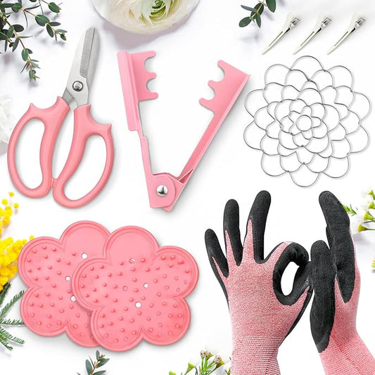 Rose Thorn Stripper Tool, Professional Rose Stripper Thorn Remover Tool Kit 10PCS Florist Supplies for Bouquets Making Flower Arrangements Roses Cleaning Up Folwers Deleafing