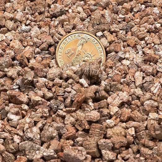 Organic Vermiculite 10 qt by Doter, Increases Water and Nutrient Retention and Aerates The Soil, Perfect for Root Cuttings, Seed Germination, Arranging Flowers, and Bedding for Invertebrates