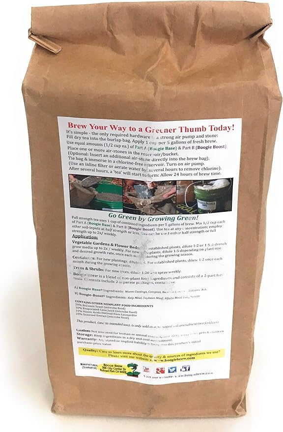 Compost Tea (3lb - Makes 50 Gallons of Compost Tea)