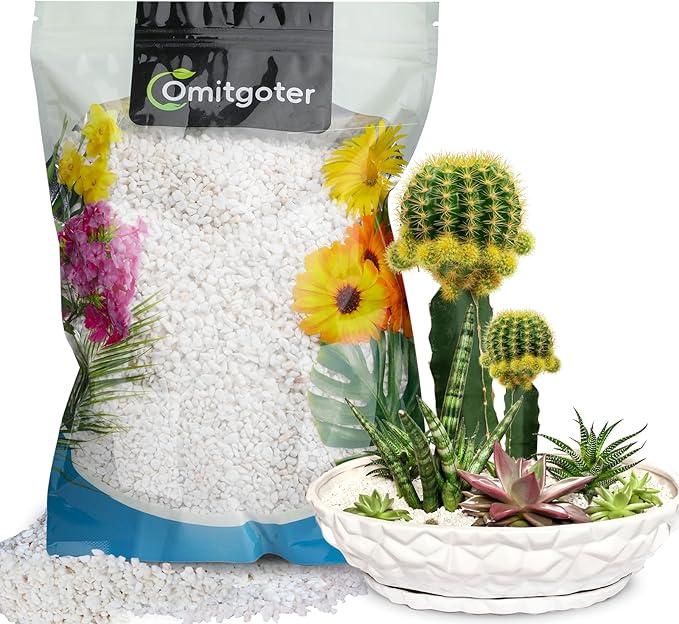 Horticultural Perlite for Plants 4qt, Natural Horticultural Soil Additive Conditioner Mix to Improve Soil Aeration & Dranage for Houseplant