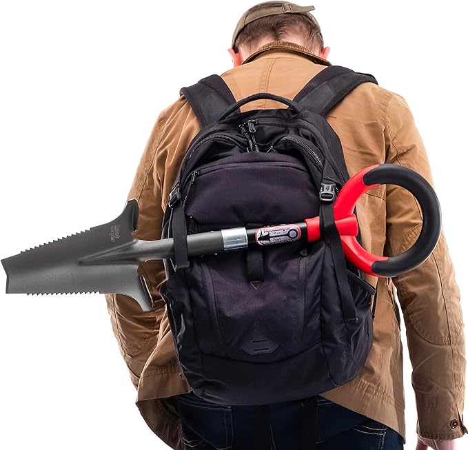 Radius Garden 22411 Root Slayer Mini-Digger Shovel, Red