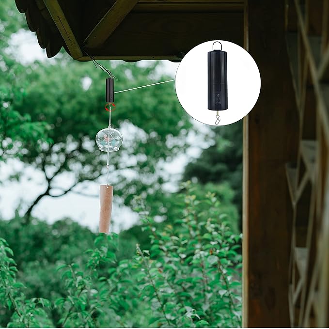 Wind Spinner Motor Hanging Display Motor Battery Operated 20 RPM Rotating Motor Multi-Purposes for Wind Spinner Mobile Yard Decor Hanging Ornaments Outdoor Sculptures-Medium Speed