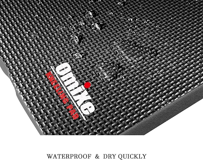 Extra Thick Kneeling Pad Comfy Foam Kneeler Mat Garden Knee Pad Cushion for Gardening Planting Yard Work Prayer Yoga Mechanic Exercise Workout Baby Bath 18 x 11 x 1.5 Inch Large Black 2 Pack