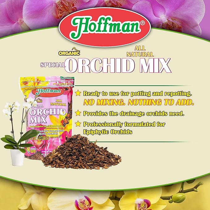 Hoffman 10804 Organic Special Orchid Mix, 4 Quarts