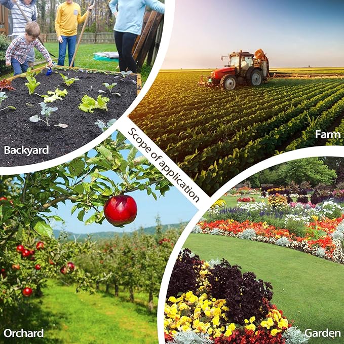 HiHydro 12 Inch Stainless Steel Soil Probe with 2 Sample Bags, T-Handle Soil Test Kit for Plant Care, Garden, Lawn, Farm