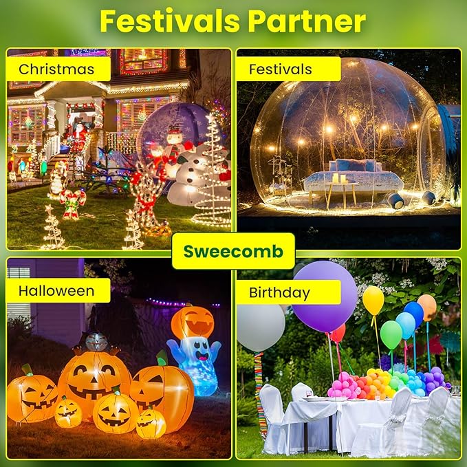 6 Inches Galvanized Garden Staples, Metal Tent Stakes, Heavy Duty U-Shaped Pins and Landscaping Staples for Sod Anchoring Landscape Fabric Irrigation Tubing,Halloween Decorations (50, Silver)