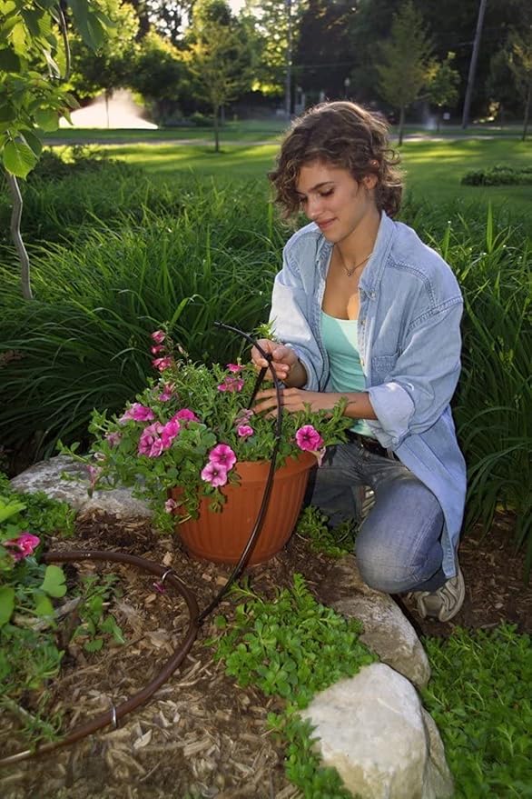 Rain Bird SW50/05PS Drip Irrigation Spot Watering Dripper/Emitter with Diffuser Cap, 5 Gallon Per Hour, 5-Pack