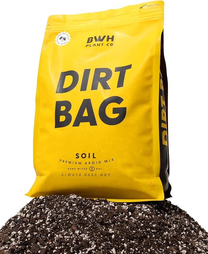 2 Gallon Dirt Bag Premium Aroid Mix Gardening Soil for Healthy Plants