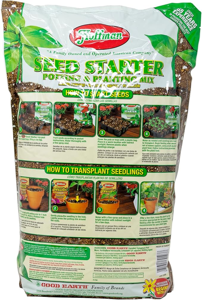 Hoffman 30103 Seed Starter Soil, 10 Quarts