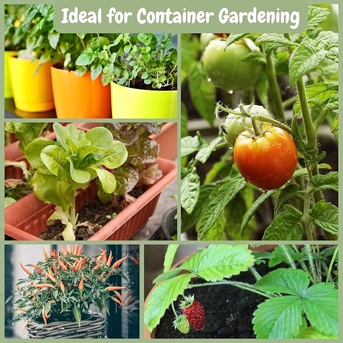 Loose Coco Coir Chips Mulch and Soil Amendment (1 Quart); Premium Coconut Coir Substrate for Plants and Container Gardening