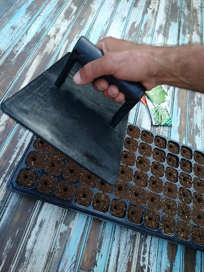 24-Hole Soil Digger and Seed Spacer for Planting Seeds | New Garden Tool, Gift for Gardener