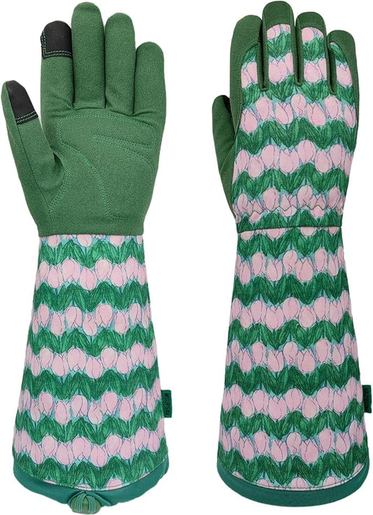 Gardening Gloves for Women and Men, Thorn Proof&Puncture Resistance Garden Gloves,Gauntlet Gloves,Gifts