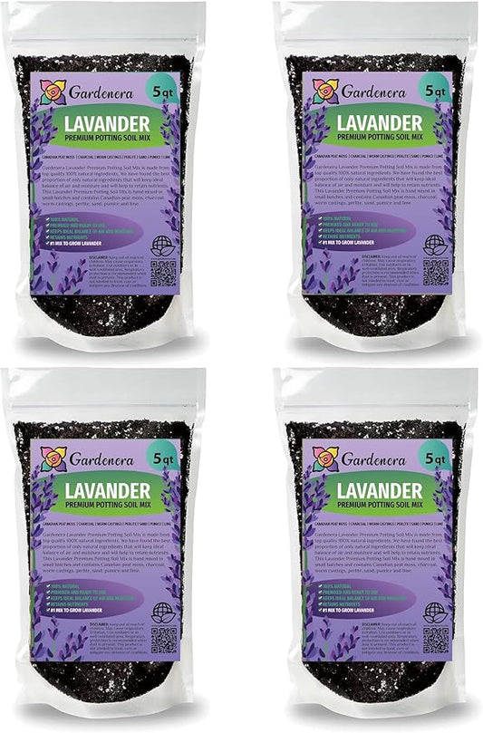 Lavender Potting Mix - Create a Tranquil Garden Retreat with Thriving Lavender - 20 QUARTS