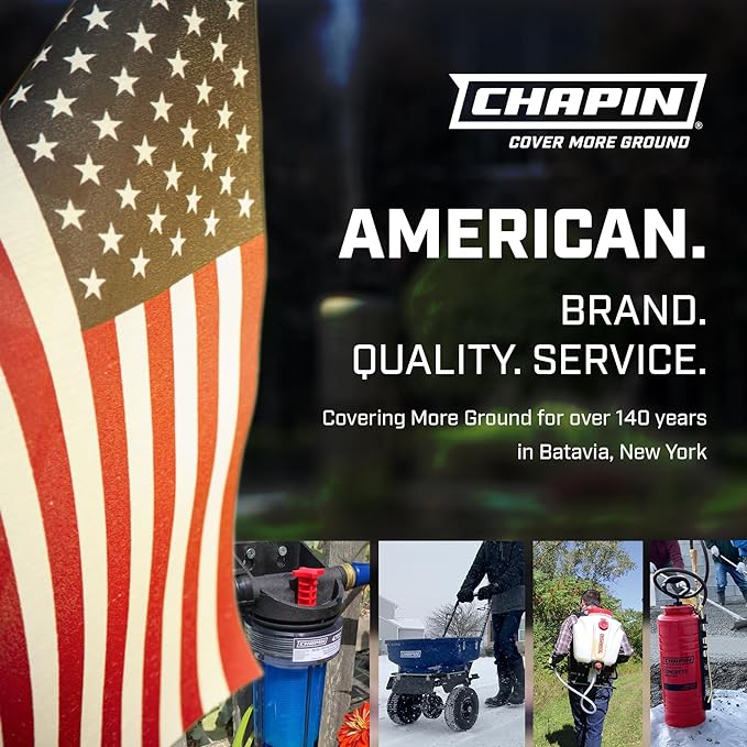 Chapin 41003 Dual Zone Water Timer With Water Resistant Construction, Numerous options for Frequency of Watering/Duration of Watering Settings and up to 116 PSI, Red/Black