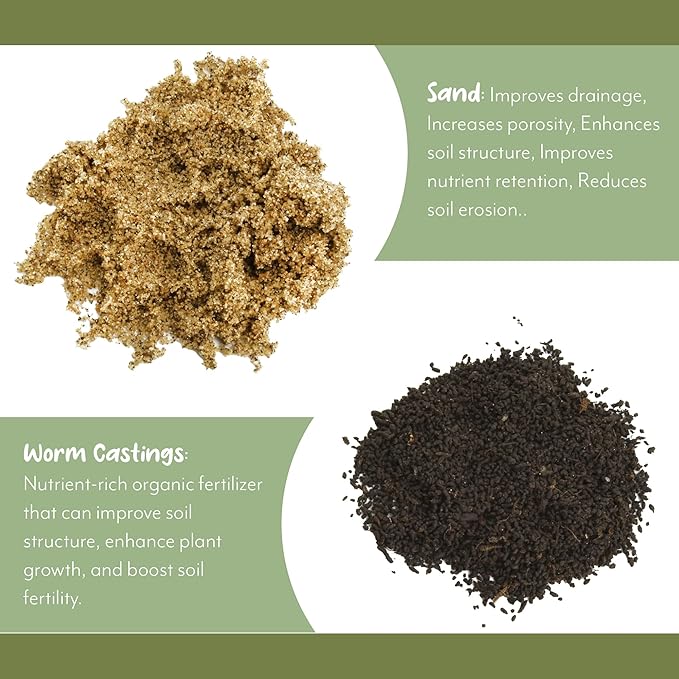 Banana Tree Potting Soil Mix (12 Quarts), Hand Blended Mixture for Banana Plants