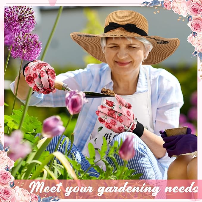 Gardening Gifts for Christmas, Garden Gift for Grandmother, Planting Gift from Grandchildren, Gardening Gifts for Plant Lover, Best Grandma Ever Garden Tool Set Gift