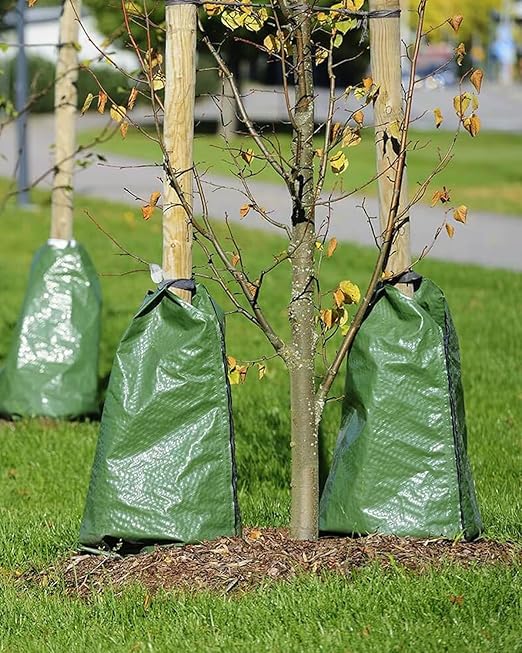8 Pack Tree Watering Bag - 20 Gallon Slow Release Tree Watering Bag, Tree Automatic Irrigation Bag with Zipper