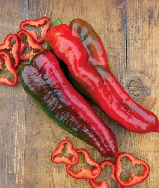 Burpee Thunderbolt Hybrid Sweet Italian Roasting Pepper Seeds | 20 Non-GMO Seeds | Vegetable Seeds for Planting | Grow Your Own Fresh Bell Pepper Live Plants