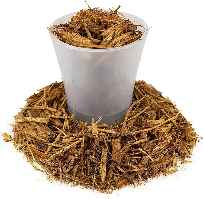 Organic Yellow Mulch - Nurture Your Plants with Natural Nutrients - 20 QUARTS