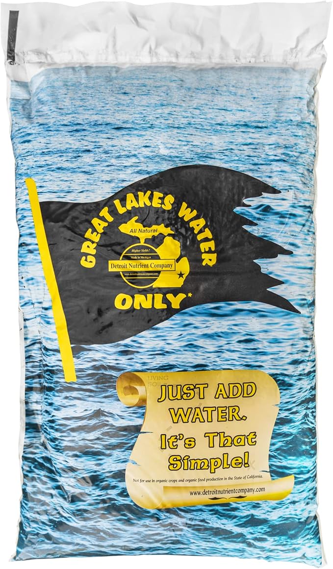 DNC Great Lakes All Natural Water Only Potting Soil, 1 Cubic Foot Bag