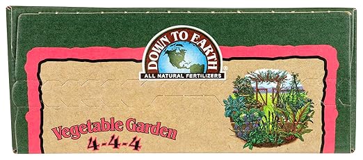 Down To Earth All Natural Fertilizers Organic Vegetable Garden Mix 4-4-4, 15 lb