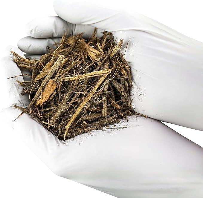 Organic Natural Mulch Cover by Gardenera - Create a Sustainable and Healthy Landscape - 2 QUARTS