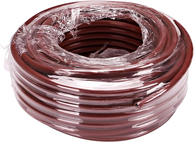 Raindrip R251DT 1/4-Inch Drip Irrigation Supply Tubing, 50-Feet, 1/4-Inch x 50 Feet, for Irrigation Drippers, Drip Emitters, Irrigation Parts, Redwood Polyethylene