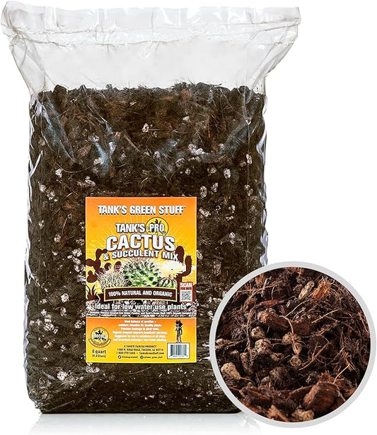 Tanks Pro Cactus and Succulent Mix 8 qt Bag