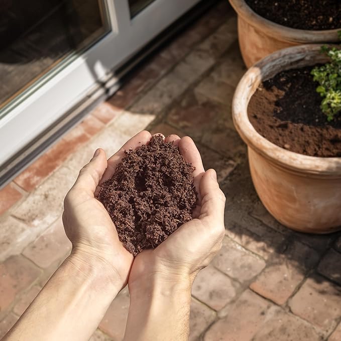 Bonsai Soil Discs for General Indoor Planting - Expands to 7 Quart (15 lb) | Premium Coconut Coir Well-Draining Expanding Soil Mix for Healthy Plants