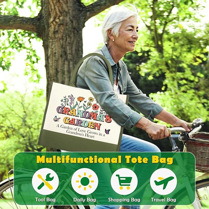 Gardening Tools Gifts for Grandma,Grandma from Granddaughter Grandson, Grandma Birthday Gifts Ideas, Great Grandma Gfits Best Grandma Ever Gifts for Plant Lover Grandmother Nana Gigi