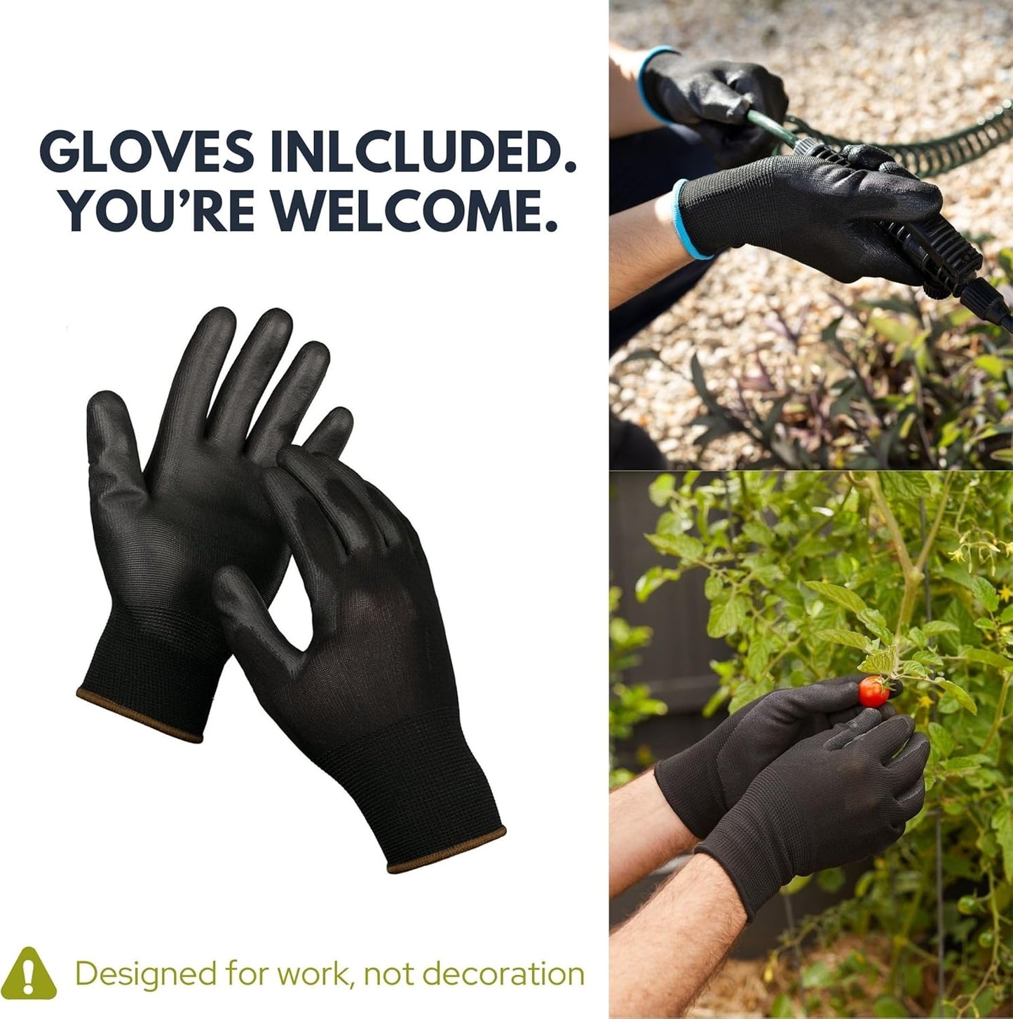 Soil Sifter, Wide Size (17.5 x 11.5 inches) with 3/8-inch Mesh, Garden Sieve for Dirt, Sand, Rocks, and Compost