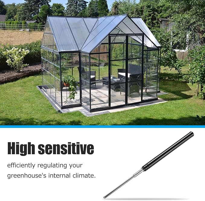 CHANGE MOORE Auto Vent Opener Automatic Greenhouse Window Opener Roof Vent Opener Auto Vent Kit Sensitive Gardening Tools Automatic Greenhouses Supplies (Dual Spring Up to 33lbs)