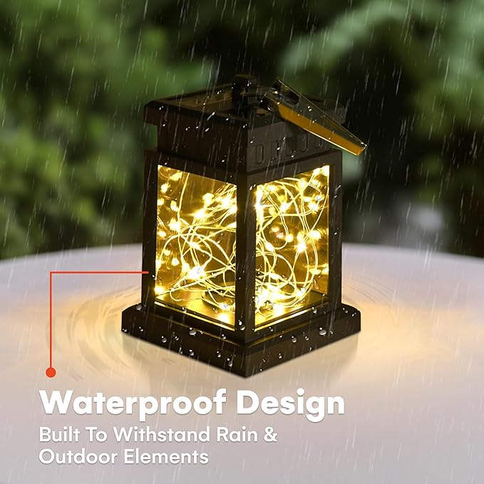 Steady Doggie Solar Porch Hanging Lamp - Outdoor Sconce Wall Lights for Porch and Patio - Decorative Exterior Led lighting - Reliable and Sustainable Lighting Solution - Energy Saving