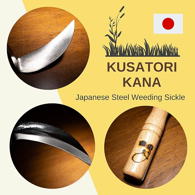 Japanese Gardening Tool Hand Weeder Kana Hoe Made in Japan