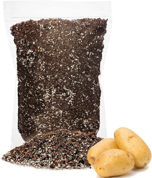 Premium Organic Potting Soil for Potato - (3 Quart Bag)