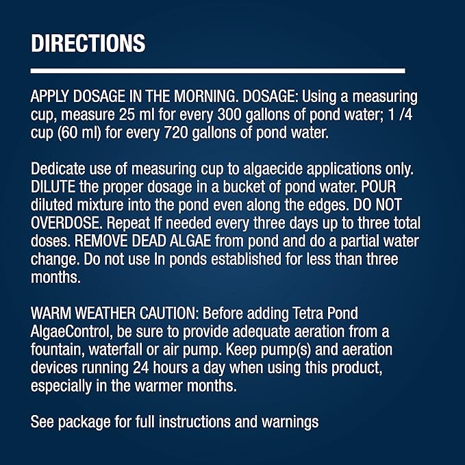 Tetra 77188 Algae Control Treats 36000 gallons, 101.4-Ounce