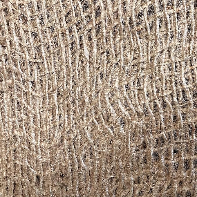 Agfabric Natural Jute Erosion Control,Jute Netting -48" Wide x60 feet Long Soil Saver Mesh Blanket