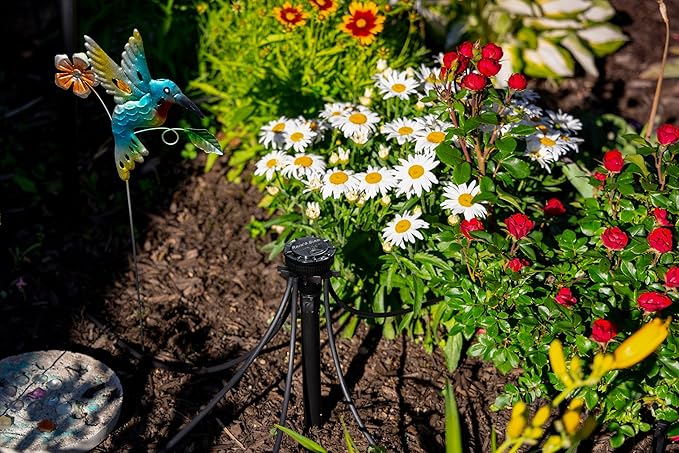 Rain Bird MANIFPRPS2 Drip Irrigation 9-Port Manifold, 25 PSI Pressure Regulating, Adjustable Flow and ON/OFF