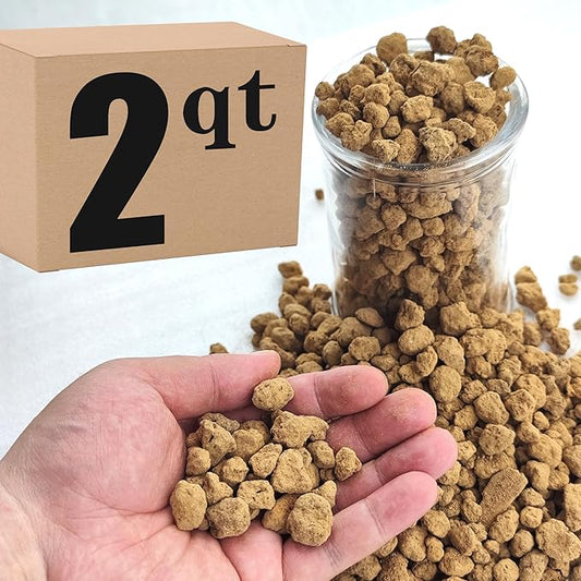 Gardening Akadama Soil - Cactus, Bonsai, Succulent Soil Additives Landscaping Vase Fillings (3/8 inch, 2 QT)