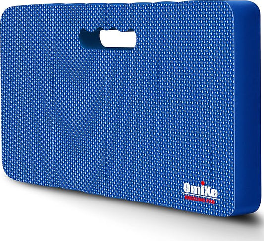 Extra Thick Kneeling Pad Comfy Foam Kneeler Mat Garden Knee Pad Cushion for Gardening Planting Yard Work Prayer Yoga Mechanic Exercise Workout Baby Bath 18 x 11 x 1.5 Inch Large Blue 2 Pack