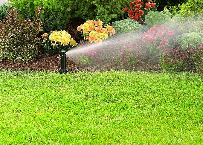 Orbit 10 Pack (20 Total Sprinklers) Voyager Gear Drive Sprinkler Head for Large Area Yard Watering