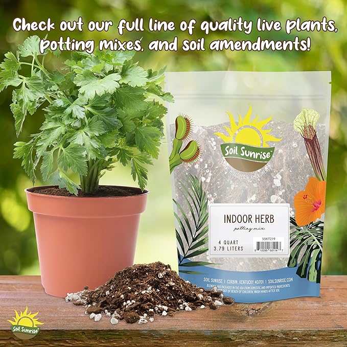 Hoya Plant Potting Soil Mix (8 Quarts), Custom Blend for Growing Hoya Tropical Houseplants