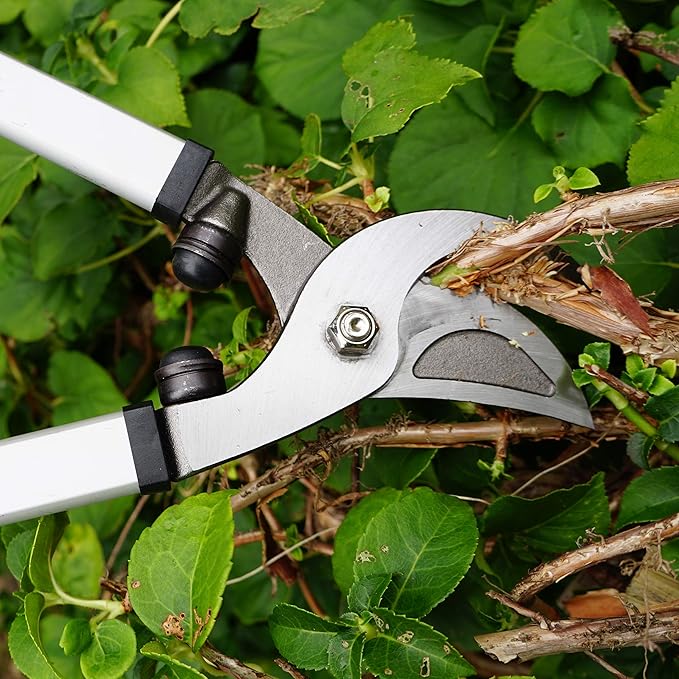 Kings County Tools Heavy Duty Multi-Purpose Branch and Tree Lopper | Sharp & Thick Drop Forged Steel Blades | Won't Flex When Cutting Wood | 28.25" Long with 22" Aluminum Handle