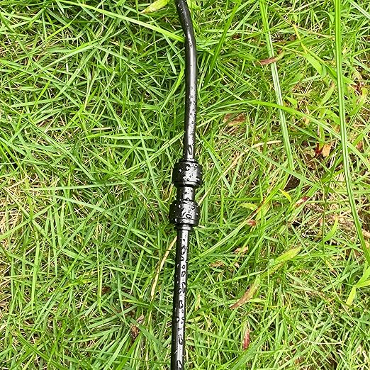 30 Pack Quick Connect 1/4" Drip Irrigation Coupling Connectors, Universal Straights Fitting for 1/4 Inch Irrigation Tubing, Leak Free Fittings for Sprinkler or Drip Irrigation System